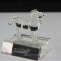 Figurines de cheval en cristal naturel pour la décoration